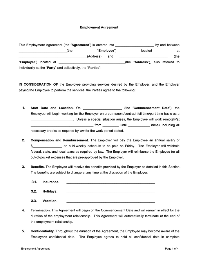 Contract Translation Example Original